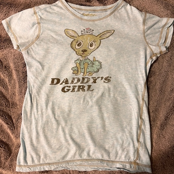 Aeropostale “Daddy’s Girl” Baby Tee - Picture 1 of 3